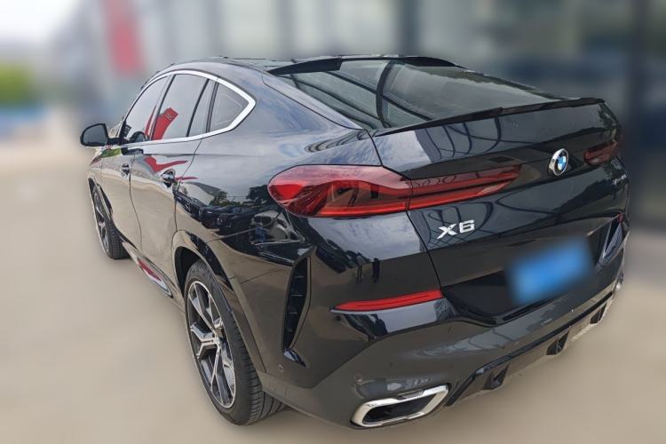 Used BMW X6 2022 Facelift xDrive40i Luxury Edition M Sport Package Rear Left 45 Deg