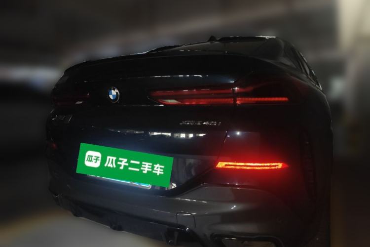 Used BMW X6 2022 Second Facelift xDrive40i Luxury Version M Sport Package Rear Right 45 Deg