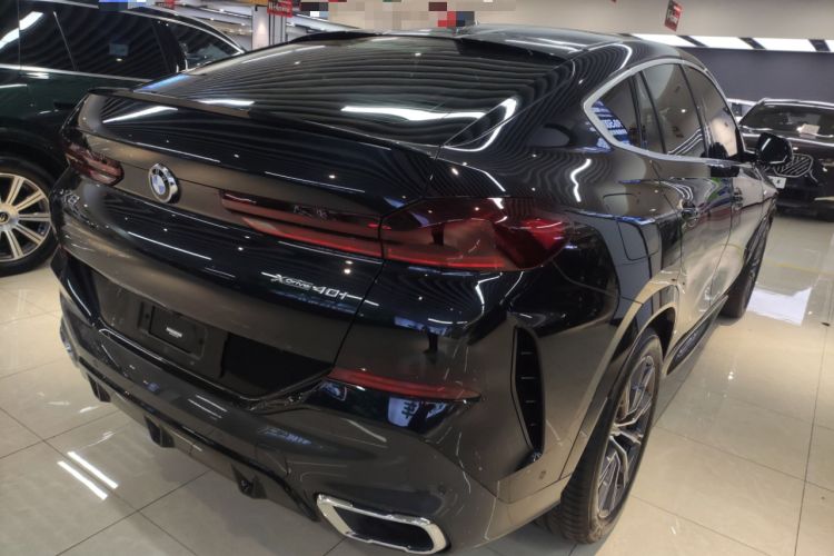 Used BMW X6 2022 Restyled xDrive40i M Sport Package Rear Right 45 Deg