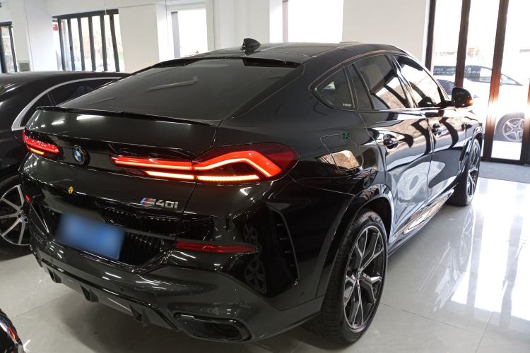 Used BMW X6 2022 Restyled xDrive40i M Sport Package Rear Right 45 Deg