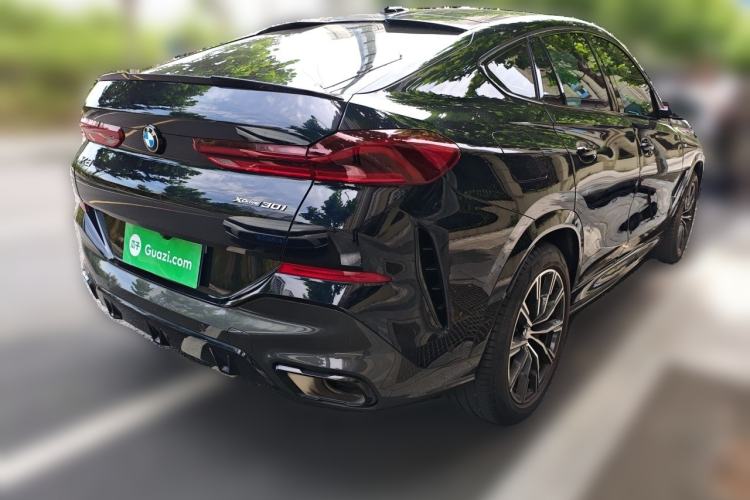 Used BMW X6 2022 Restyled xDrive30i M Sport Package Rear Right 45 Deg