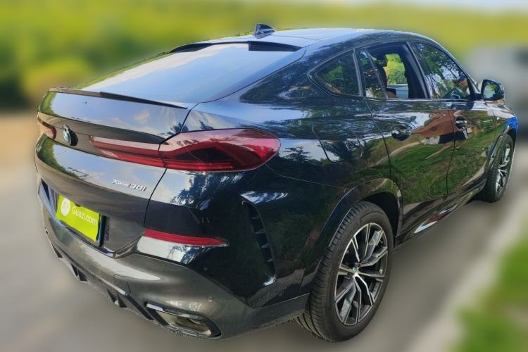 Used BMW X6 2022 Restyled xDrive30i M Sport Package Rear Right 45 Deg