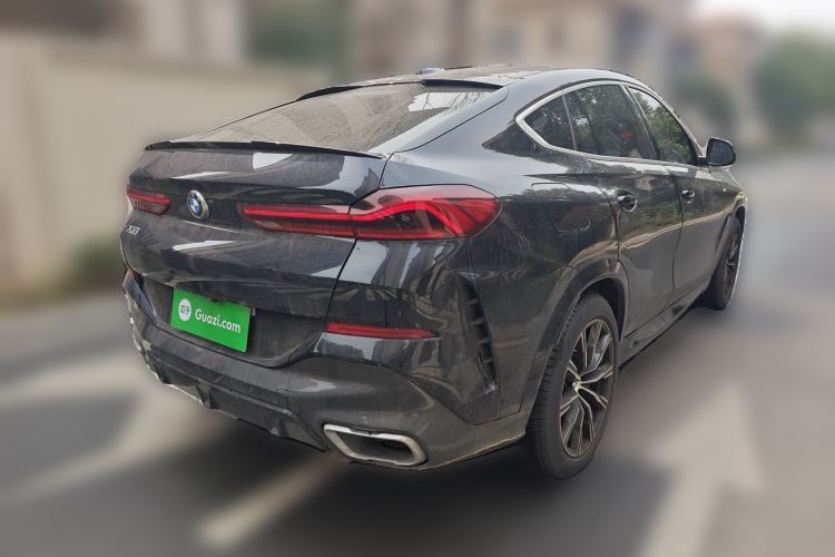 Used BMW X6 2022 xDrive30i M Sport Package Rear Right 45 Deg