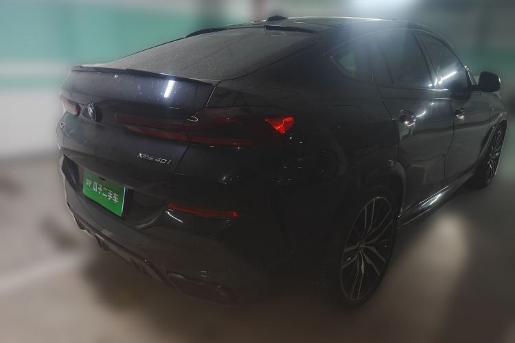 Used BMW X6 2022 Second Facelift xDrive40i Luxury Version M Sport Package Rear Right 45 Deg