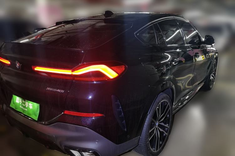 Used BMW X6 2022 Second Facelift xDrive40i Luxury Version M Sport Package Rear Right 45 Deg