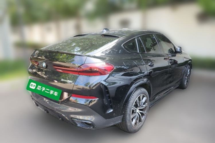 Used BMW X6 2022 Restyled xDrive30i M Sport Package Rear Right 45 Deg