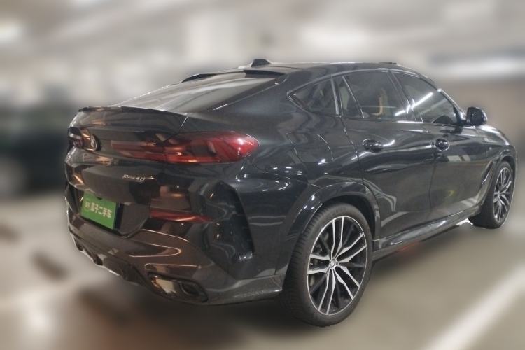 Used BMW X6 2022 Second Facelift xDrive40i Luxury Version M Sport Package Rear Right 45 Deg
