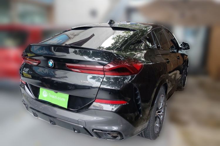 Used BMW X6 2022 Restyled xDrive30i M Sport Package Rear Right 45 Deg