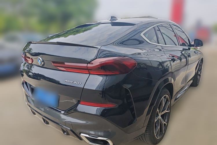 Used BMW X6 2022 Facelift xDrive40i Luxury Edition M Sport Package Rear Right 45 Deg