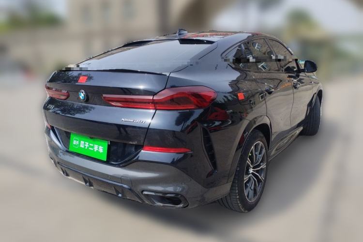 Used BMW X6 2022 Restyled xDrive30i M Sport Package Rear Right 45 Deg