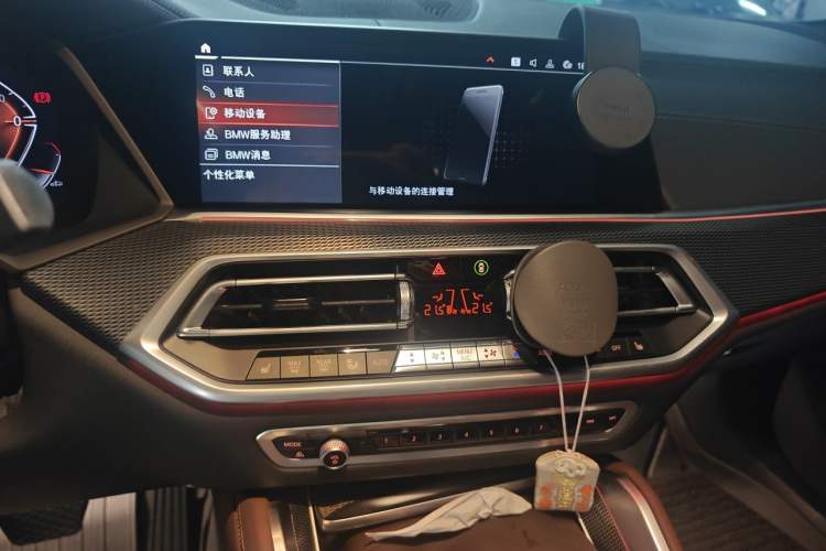 Used BMW X6 2022 Facelift xDrive40i Luxury Edition M Sport Package Audio And AC Panel