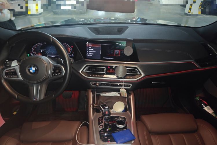 Used BMW X6 2022 Facelift xDrive40i Luxury Edition M Sport Package Center Console