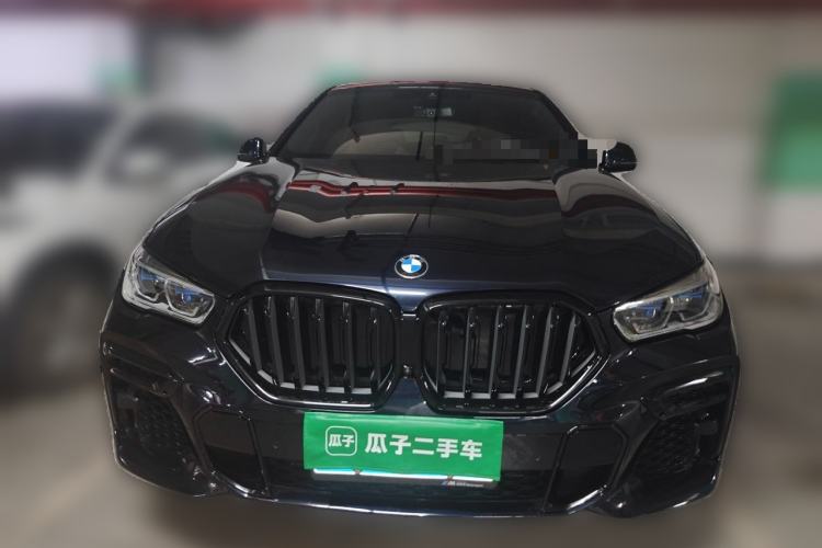 Used BMW X6 2022 Facelift xDrive40i Luxury Edition M Sport Package Front