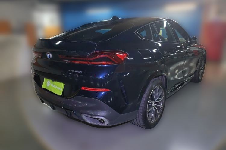 Used BMW X6 2022 xDrive40i M Sport Package Rear Right 45 Deg