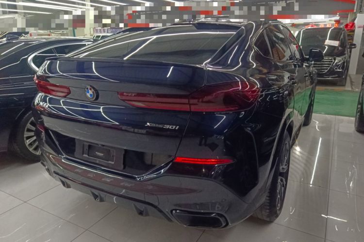 Used BMW X6 2022 Restyled xDrive30i M Sport Package Rear Right 45 Deg