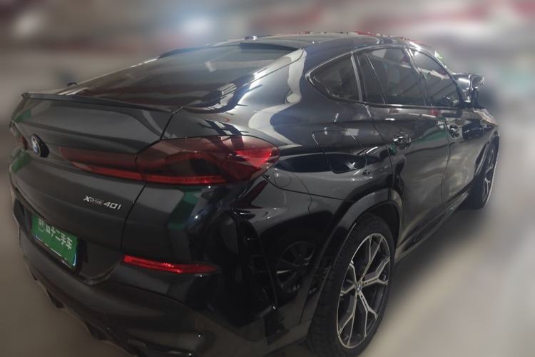 Used BMW X6 2022 Facelift xDrive40i Luxury Edition M Sport Package Rear Right 45 Deg