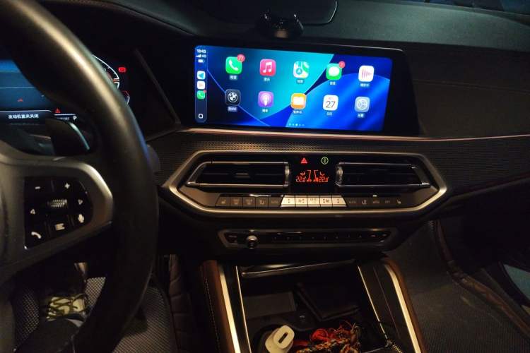 Used BMW X6 2022 Restyled xDrive40i M Sport Package Audio And AC Panel