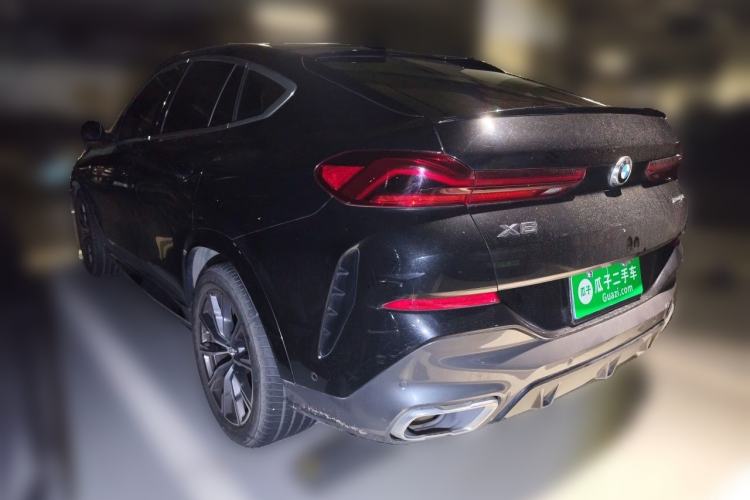 Used BMW X6 2022 Restyled xDrive40i M Sport Package Rear Left 45 Deg