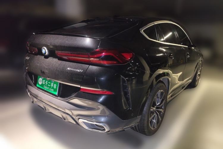 Used BMW X6 2022 Restyled xDrive40i M Sport Package Rear Right 45 Deg