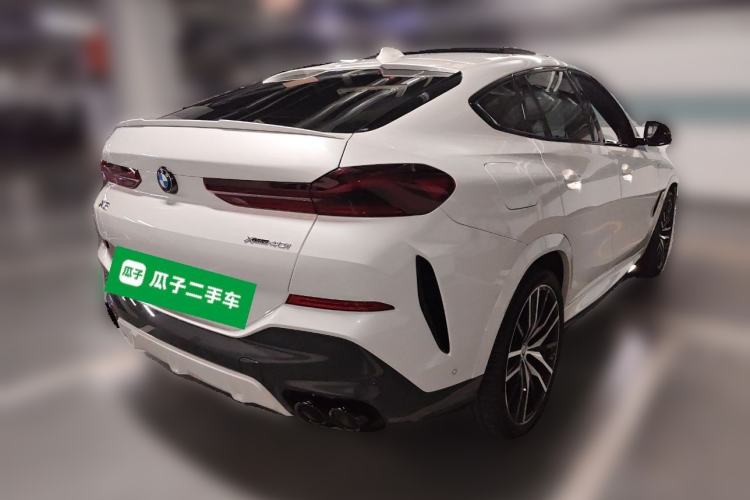 Used BMW X6 2022 Second Facelift xDrive40i Luxury Version M Sport Package Rear Right 45 Deg