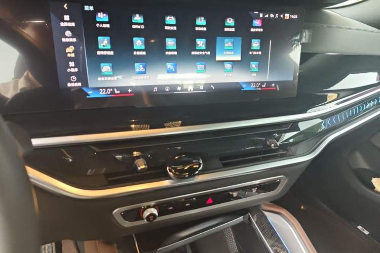 Used BMW X6 2023 xDrive40i Luxury Model with M Sport Package Audio And AC Panel