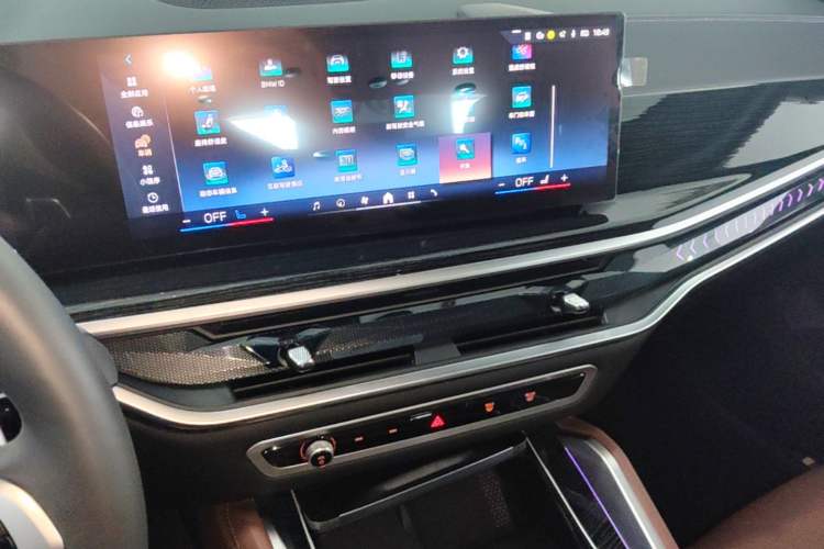 Used BMW X6 2023 xDrive40i Luxury Model with M Sport Package Audio And AC Panel