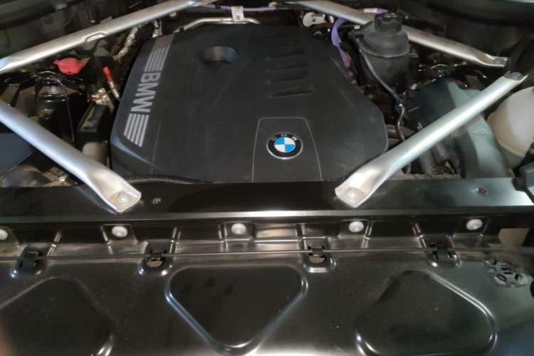 Used BMW X6 2023 xDrive40i Luxury Model with M Sport Package Engine Bay