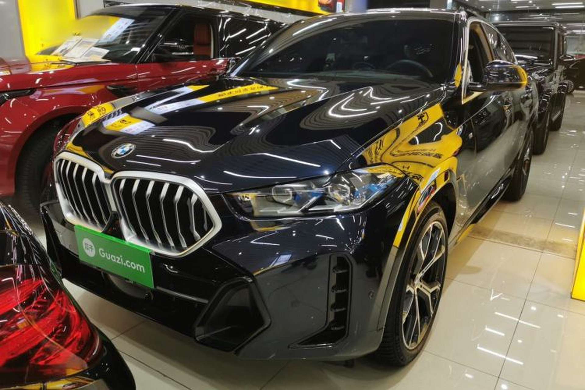 Used BMW X6 2023 xDrive40i Luxury Model with M Sport Package Front Left 45 Deg