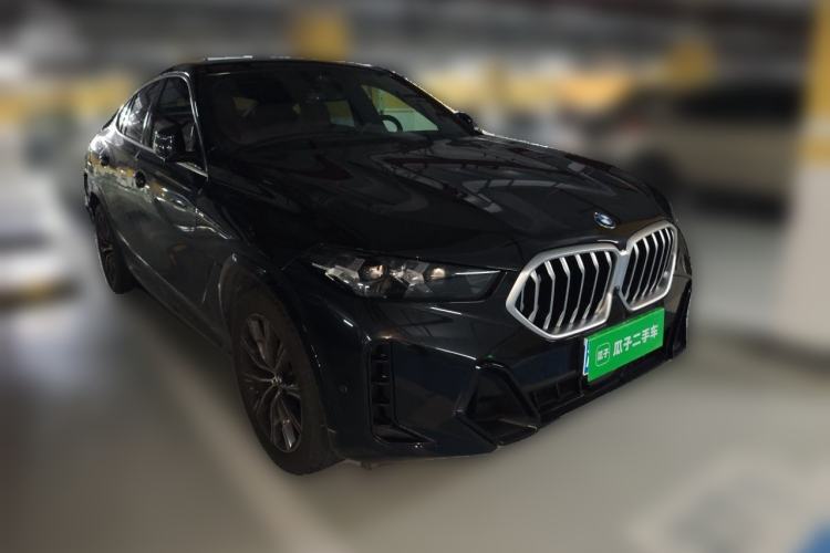 Used BMW X6 2023 xDrive30i M Sport Package Front Right 45 Deg