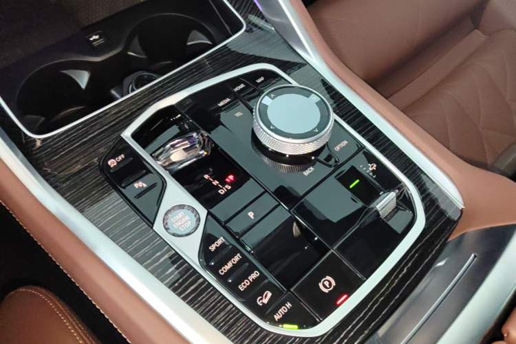 Used BMW X6 2023 xDrive40i Luxury Model with M Sport Package Gear Lever
