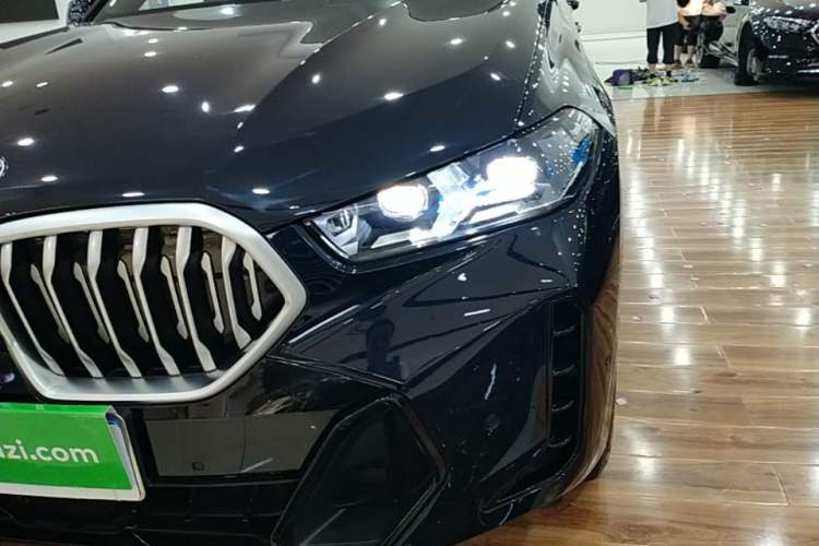 Used BMW X6 2023 xDrive40i Luxury Model with M Sport Package Left Front Headlight