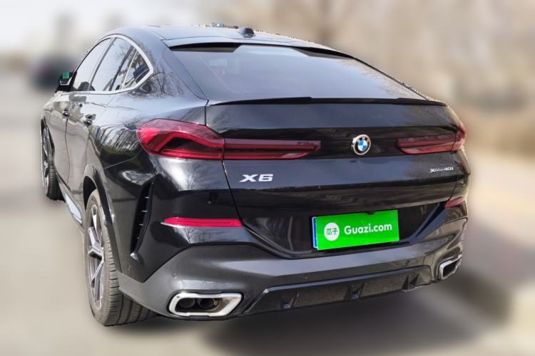 Used BMW X6 2023 xDrive40i Luxury Model with M Sport Package Rear Left 45 Deg