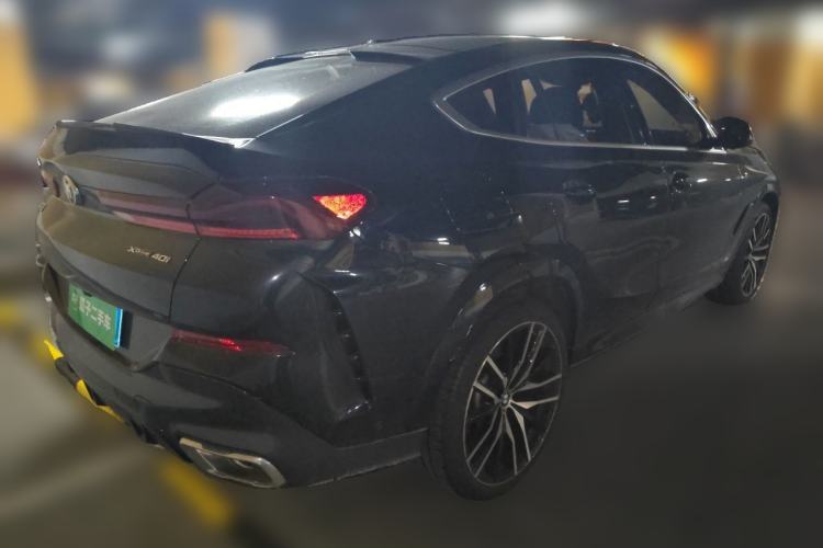 Used BMW X6 2023 xDrive40i Luxury Model with M Sport Package Rear Right 45 Deg