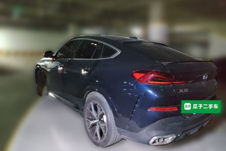 Used BMW X6 2023 xDrive40i Luxury Model with M Sport Package Rear Left 45 Deg