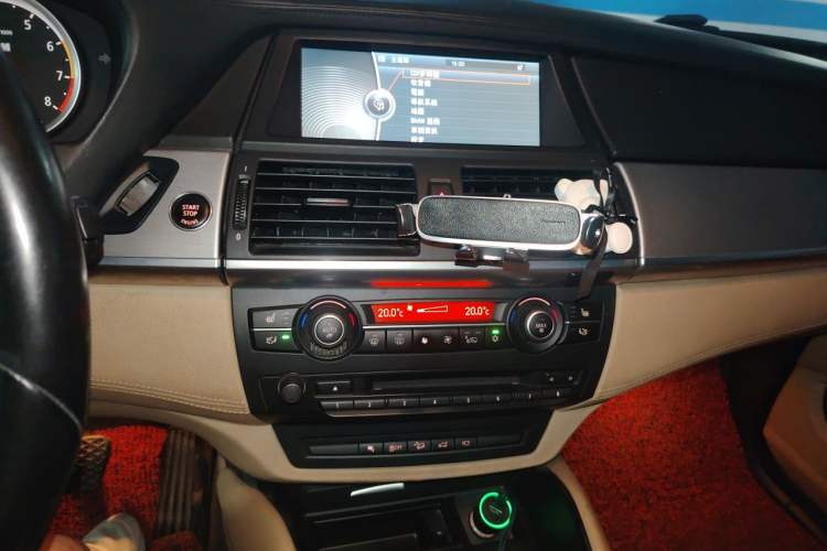 Used BMW X6 M 2010 X6 M Audio And AC Panel