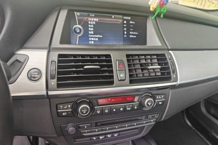 Used BMW X6 M 2013 X6 M Audio And AC Panel