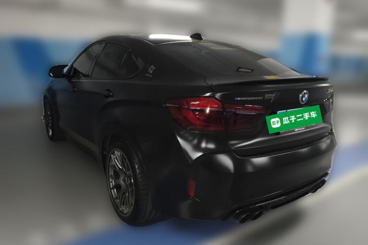 Used BMW X6 M 2015 X6 M Rear Left 45 Deg