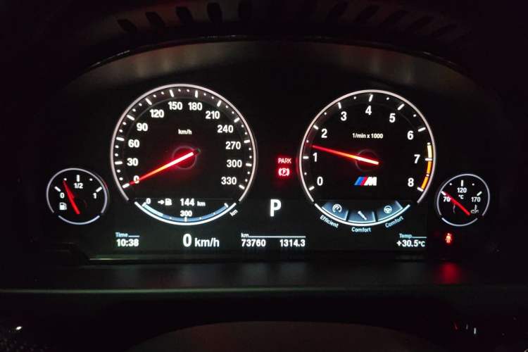 Used BMW X6 M  Instrument Cluster
