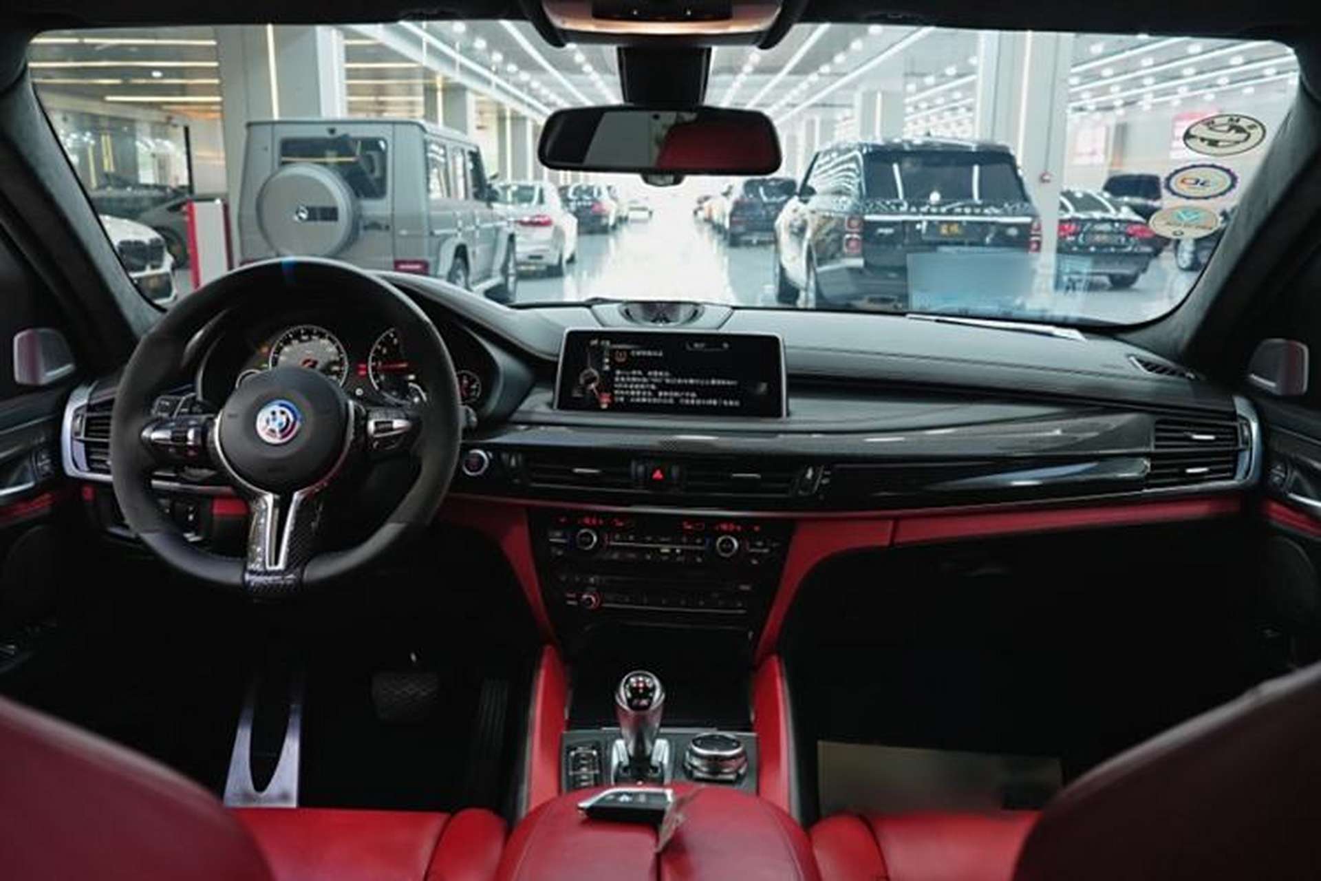 Used BMW X6 M 2015 X6 M Interior 2
