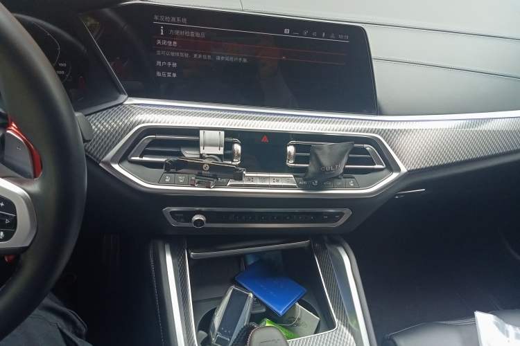 Used BMW X6 M 2020 X6 M Audio And AC Panel