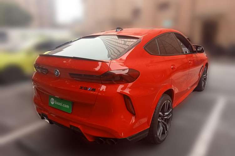 Used BMW X6 M 2020 X6 M Rear Right 45 Deg