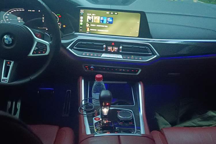 Used BMW X6 M 2022 X6 M Audio And AC Panel
