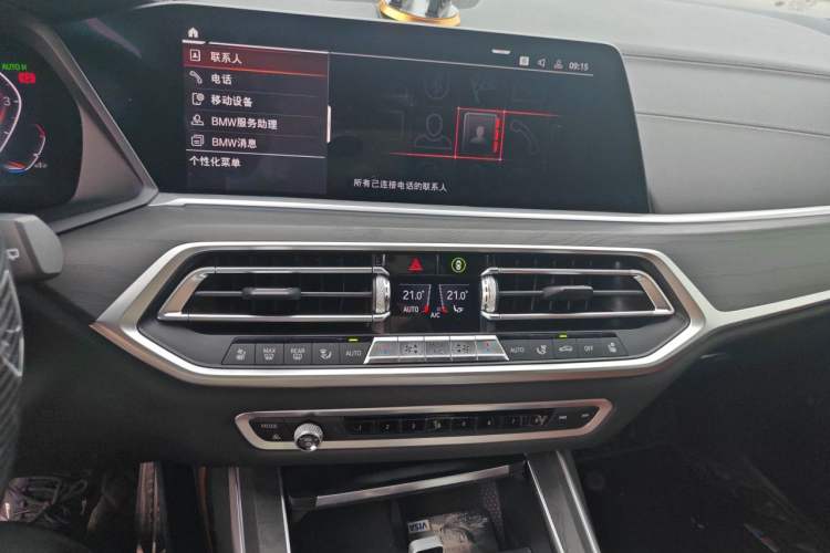 Used BMW X7 2019 xDrive40i Luxury M Sport Package Audio And AC Panel