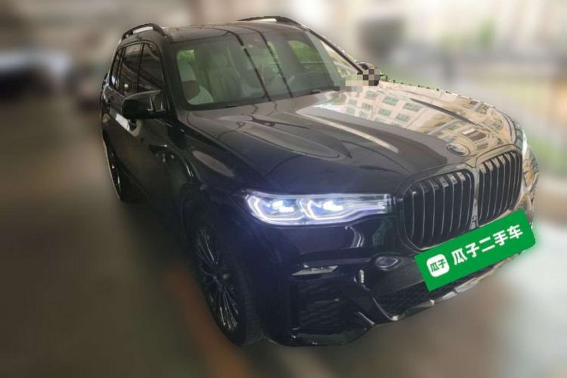 Used BMW X7 2019 xDrive40i Luxury M Sport Package Front Right 45 Deg