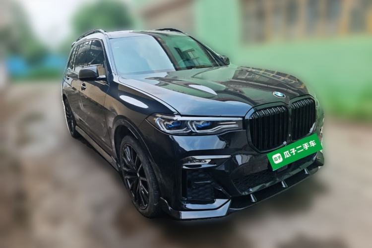 Used BMW X7 2019 xDrive40i Luxury M Sport Package Front Right 45 Deg