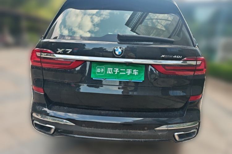 Used BMW X7 2019 xDrive40i Luxury M Sport Package Rear