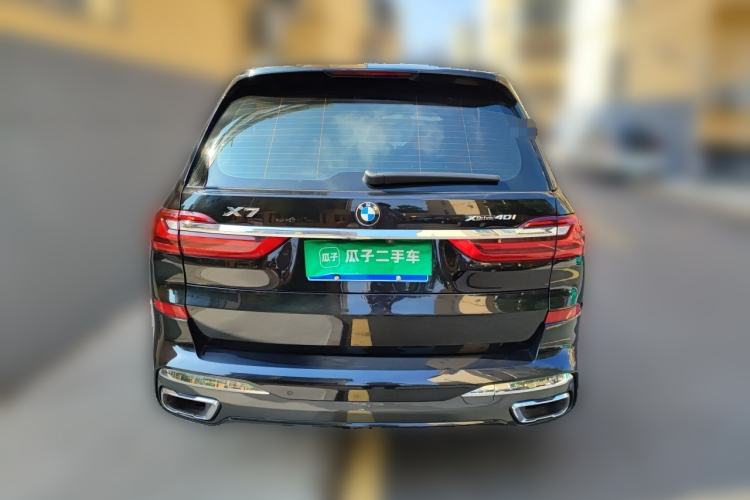 Used BMW X7 2019 xDrive40i Luxury M Sport Package Rear