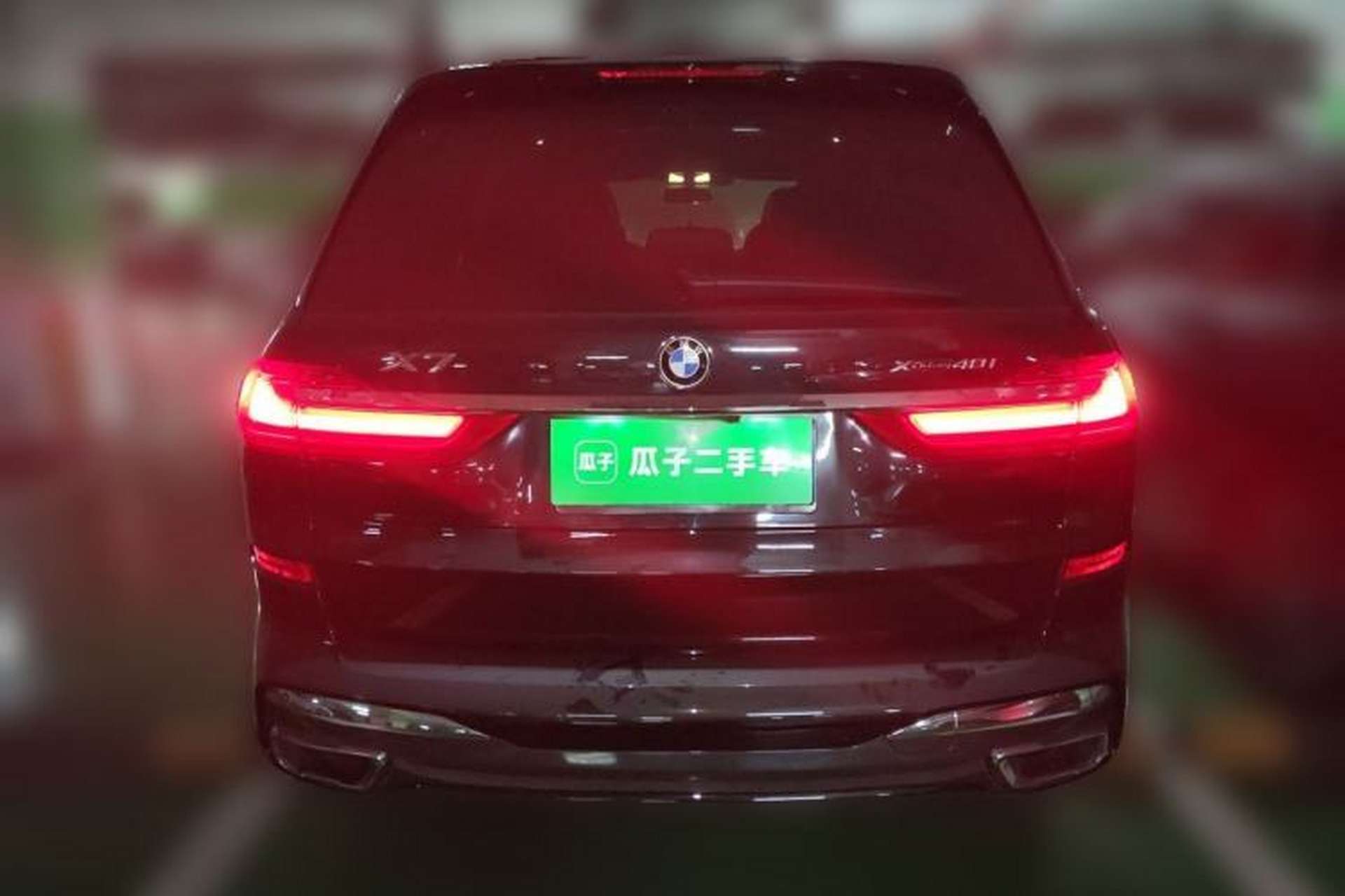 Used BMW X7 2019 xDrive40i Luxury M Sport Package Rear
