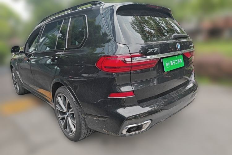 Used BMW X7 2019 xDrive40i Executive Model M Sport Package Rear Left 45 Deg
