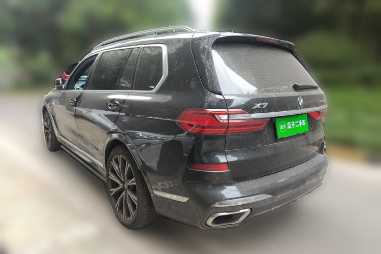 Used BMW X7 2019 xDrive40i Executive Model M Sport Package Rear Left 45 Deg
